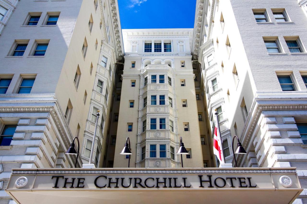 The Churchill Hotel Near Embassy Row Washington Buitenkant foto